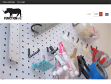 Tablet Screenshot of functionaire.com